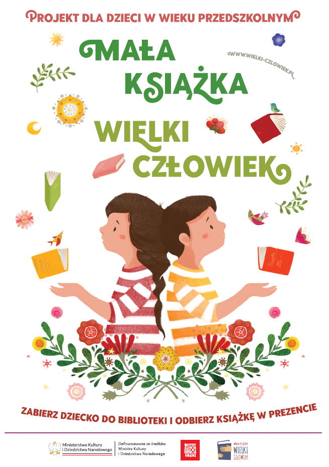 Mała Książka Wielki Człowiek - plakat 2023 rok