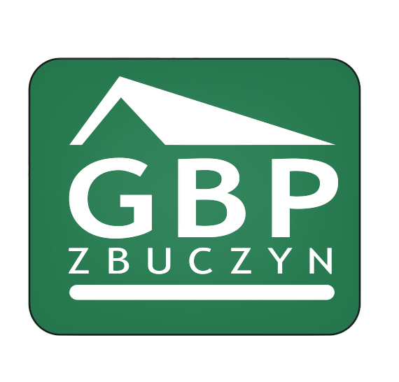 Logotyp Gminnej Biblioteki Publicznej w Zbuczynie 